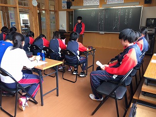 意見発表会①