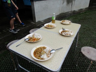 夕食