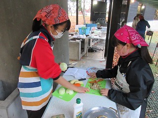 夕食準備 夕食準備