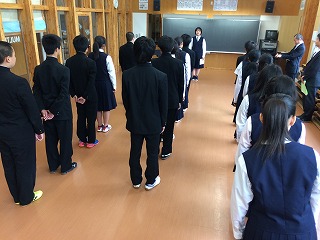 １学期終業式
