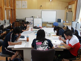 夏休み学習サポート