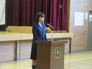 終業式③