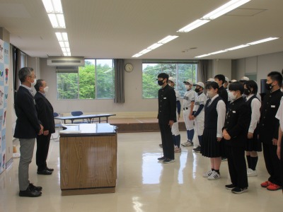 表敬訪問