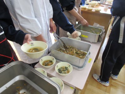 ふるさと給食①