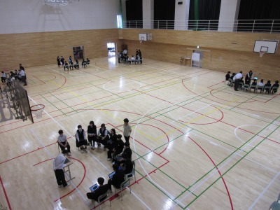 宿泊研修報告会①