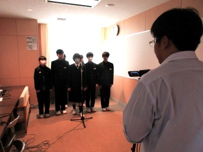 生徒会認証式